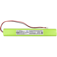Ersatzakku - CS-EMC003LS - LITHONIA BBAT0043A / BCN800-8BWP-CE005 - 9,6 Volt 1800mAh Ni-MH