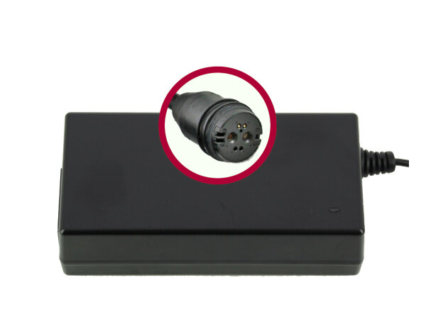 BMZ - Ladegerät 22782 - 42 Volt 2A Li-Ion mit Rosenberger Stecker