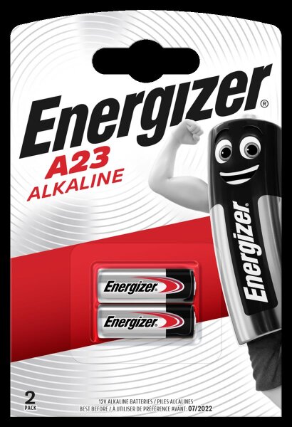 Energizer - A23 / E23A / GP23A / LRV08 / MN21 / V23GA - 12 Volt Alkaline