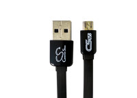 USB Micro Daten- und Ladekabel - AS-MC514 - schwarz 1,5m EOL