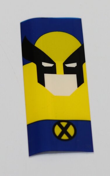 Schrumpfschlauch - Cartoon-Motiv "Wolverine" für 18650 Zellen - 70 x 30mm