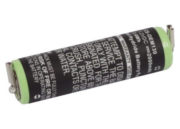 Ersatzakku - CS-OEM130 - Custom Battery Pack OEM-130 - 1,2 Volt 2000mAh Ni-MH
