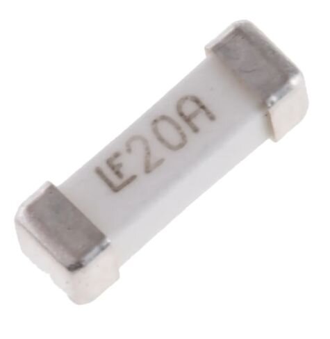 Littelfuse - 0456020.ER - SMD-Sicherung, nicht rückstellbar 20A FF 125V ac