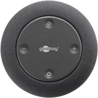 goobay - USB-C™ 12 in 1 Multiport Dock mit Wireless Fast Charging, Power Delivery 100 W & Multimedia-Lautsprecher