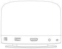 goobay - USB-C™ 12 in 1 Multiport Dock mit Wireless Fast Charging, Power Delivery 100 W & Multimedia-Lautsprecher