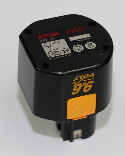 Akkureparatur - Zellentausch - RYOBI B-9613T - 9,6 Volt Akku