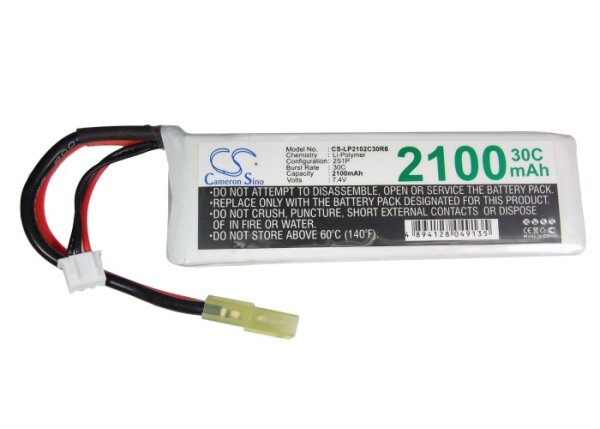 Ersatzakku - CS-LP2102C30R6 -  RC CS-LP2102C30R6 - 7,4 Volt 2100mAh Li-Polymer