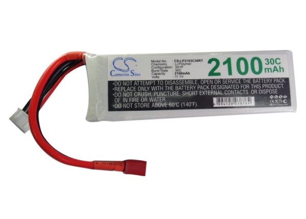 Ersatzakku - CS-LP2103C30RT - RC CS-LP2103C30RT  - 11,1 Volt 2100mAh Li-Polymer