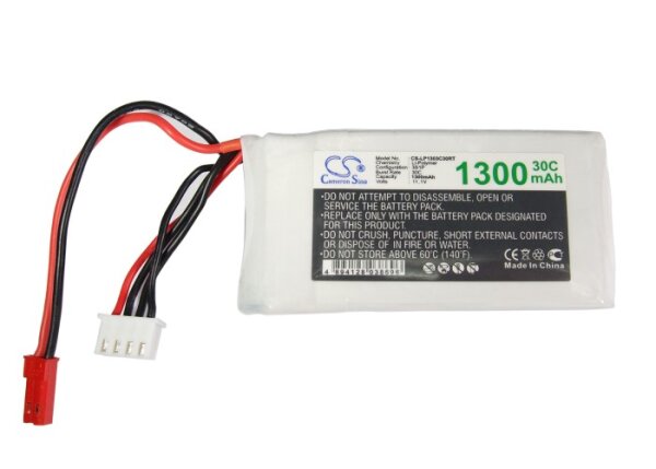 Ersatzakku - CS-LP1303C30RT - RC CS-LP1303C30RT  - 11,1 Volt 1300mAh Li-Polymer