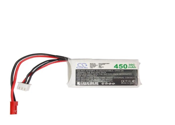 Ersatzakku - CS-LP4502C30RT - RC CS-LP4502C30RT  - 7,4 Volt 450mAh Li-Polymer