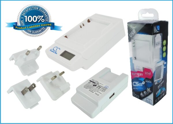 Ladegerät für Desktops - DF-SMI200DH - SAMSUNG Behold II T939 / AB653850CA - Input AC 100-240V 50/60Hz 0.15A; Output DC 4.2V 500mA USB / DC 5V - 650mA EOL