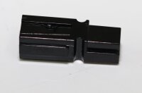 Anderson Power - 1327G6 - PP15-45 - Leistungssteckverbinder Gerade, 1-polig / 1-reihig, Tafelmontage, 600 V / 15 A, 45 A - schwarz