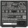 Ersatzakku - CS-BSE350SL - BOSE 350160-110 / 300769-001 - 14,8 Volt 1900mAh Li-Ion - EOL