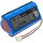 Ersatzakku - CS-ALM678SL - Altec Lansing iMW678 / INR18650-3S1P - 3,7 Volt 7800mAh Li-Ion