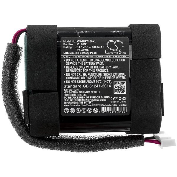 Ersatzakku - CS-MRT100XL - MARSHALL Tufton / C196G1 - 11,1 Volt 6800mAh Li-ion