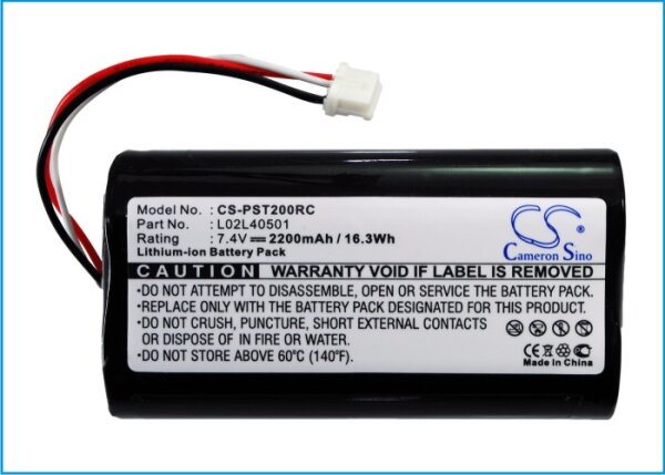 Ersatzakku - CS-PST200RC - POLYCOM SoundStation 2W / 2200-07803-001 - 7,4 Volt 2200mAh Li-ion