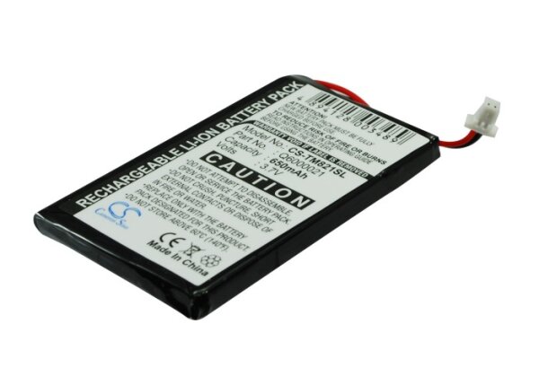 Ersatzakku - CS-TM821SL - TomTom GPS-9821X / Q6000021 - 3,7 Volt 650mAh Li-Ion