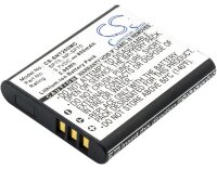 Ersatzakku - CS-SNT200MC - SONY Bloggie Duo / 4-261-368-01 - 3,7 Volt 800mAh Li-ion