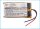 Ersatzakku - CS-UBC005SL - ULTRALIFE UBC005 / HS-7 - 3,7 Volt 250mAh Li-Polymer
