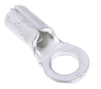 RS Pro - Quetschkabelschuh, Ringkabelschuh, M4, max. 2.5mm²