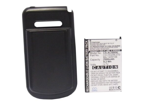 Ersatzakku - CS-AC500XL - Acer C500 / BA-1405106 - 3,7 Volt 1800mAh Li-Ion