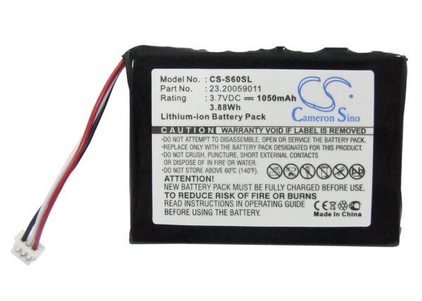 Ersatzakku - CS-S60SL - ACER S10 / 23.20059011 - 3,7 Volt 1050mAh Li-ion