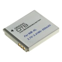 Patona - Ersatzakku kompatibel zu Canon NB-4L - 3,7 Volt 650mAh Li-Ion