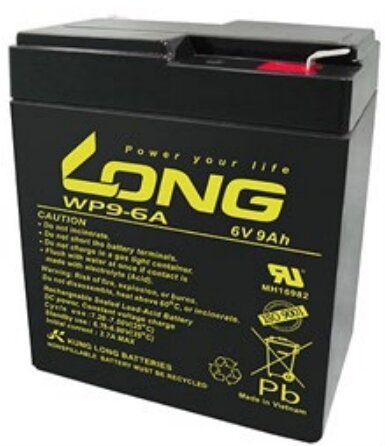 Long - WP9-6A - 6 Volt 9000mAh Pb