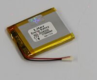 Einzelzelle - 604050 - 3,7 Volt 1700mAh Li-Polymer