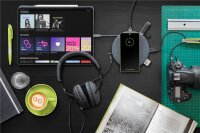 goobay - USB-C™ 11 in 1 Multiport Dock mit Wireless Fast Charging und Power Delivery 100 W