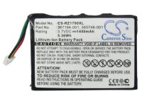 Ersatzakku - CS-RZ1700XL - HP iPAQ RZ1700 / 365748-001 -...