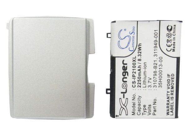 Ersatzakku - CS-IP2100XL - HP iPAQ 2212e / 310798-B21 - 3,7 Volt 2250mAh Li-Ion