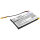 Ersatzakku - CS-383E562XL - PALM TUNGSTEN E / UP383562A A6 - 3,7 Volt 1250mAh Li-Polymer