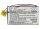 Ersatzakku - CS-PMTXSL - PALM Tungsten TX - 3,7 Volt 1150mAh Li-Polymer