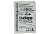 Ersatzakku - CS-SL1000XL - Sharp Zaurus SL-C1000 / EA-BL08 - 3,7 Volt 2000mAh Li-Ion