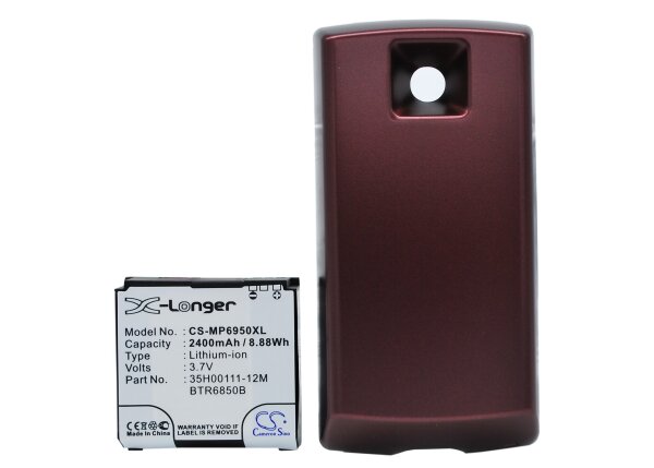 Ersatzakku - CS-MP6950XL - SPRINT Diamond Pro / 35H00111-12M - 3,7 Volt 2400mAh Li-ion