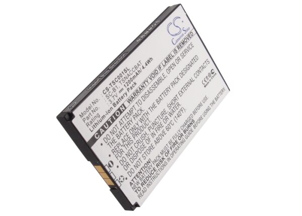 Ersatzakku - CS-TSC001SL - TERRESTAR Genus / SC-B1 - 3,7 Volt 1200mAh Li-ion