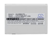 Ersatzakku - CS-CRM501PR - CRITICALRESPONSE M1501 / CS523450AL 1S1P - 3,7 Volt 1050mAh Li-ion