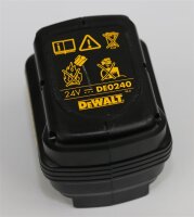 Ersatzakku - DeWalt DE0240 / DE0241 / DE0243 / DW0241 /...