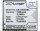 Ersatzakku - CS-OT503XL - ALCATEL One Touch Pop 3 (5) / TLi018D1 - 3,8 Volt 1800mAh Li-ion
