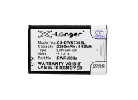 Ersatzakku - CS-DWR730SL - D-LINK DWR-720 / 6BT-R300A-291...