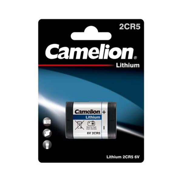 Camelion - 2CR5 - 6 Volt 1400mAh Lithium - Kamera Spezial