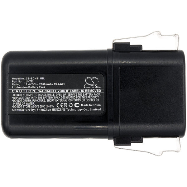 Ersatzakku - CS-ECH114BL - ELCA BRAVO-M / LI-TE - 7,4 Volt 2600mAh Li-ion