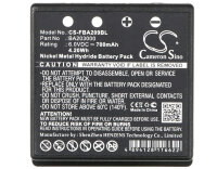 Ersatzakku - CS-FBA209BL - HBC FBFUB09N / BA209000 - 6...