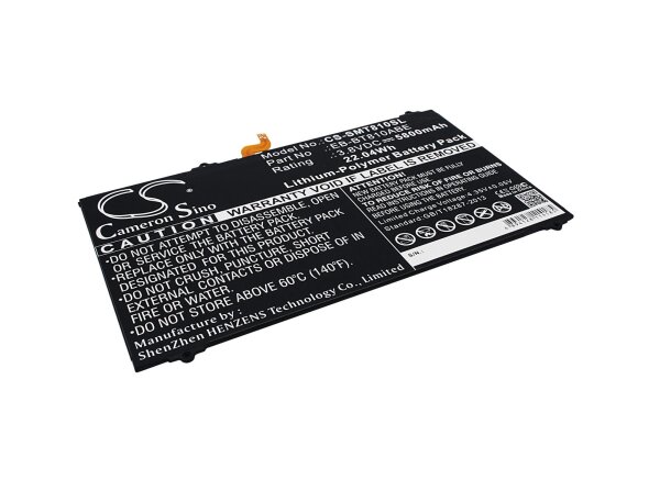 Ersatzakku - CS-SMT810SL - Samsung EB-BT810ABA / EB-BT810ABE / GH43-04431A - Galaxy Tab S2 - 3,8 Volt 5800mAh Li-Polymer