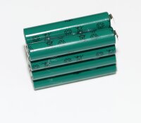 Akkupack für Morita DentaPort ZX / HHR-08LT8A2 / 6905-006 - 9,6 Volt 850mAhNi-MH - zum Selbsteinbau