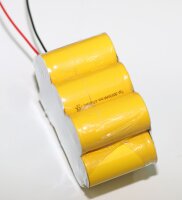 Akkupack Custom - 10S1P 3x4x3 Mono D - 12 Volt zum Selbsteinbau