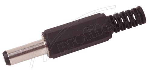profitec - DC-Stecker mit Knickschutz - Bohrung 2,5mm x 5,5mm