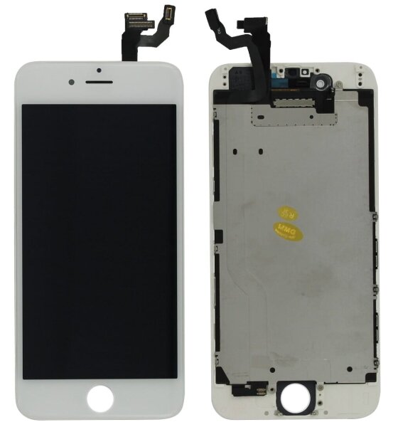 Kompatible vollständige Displayeinheit weiß für iPhone 6