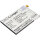 Ersatzakku - CS-ERF813XL - Sony Erricsson F8131 / F8132 / 1299-8177.1C - 3,8 Volt 2500mAh Li-Polymer